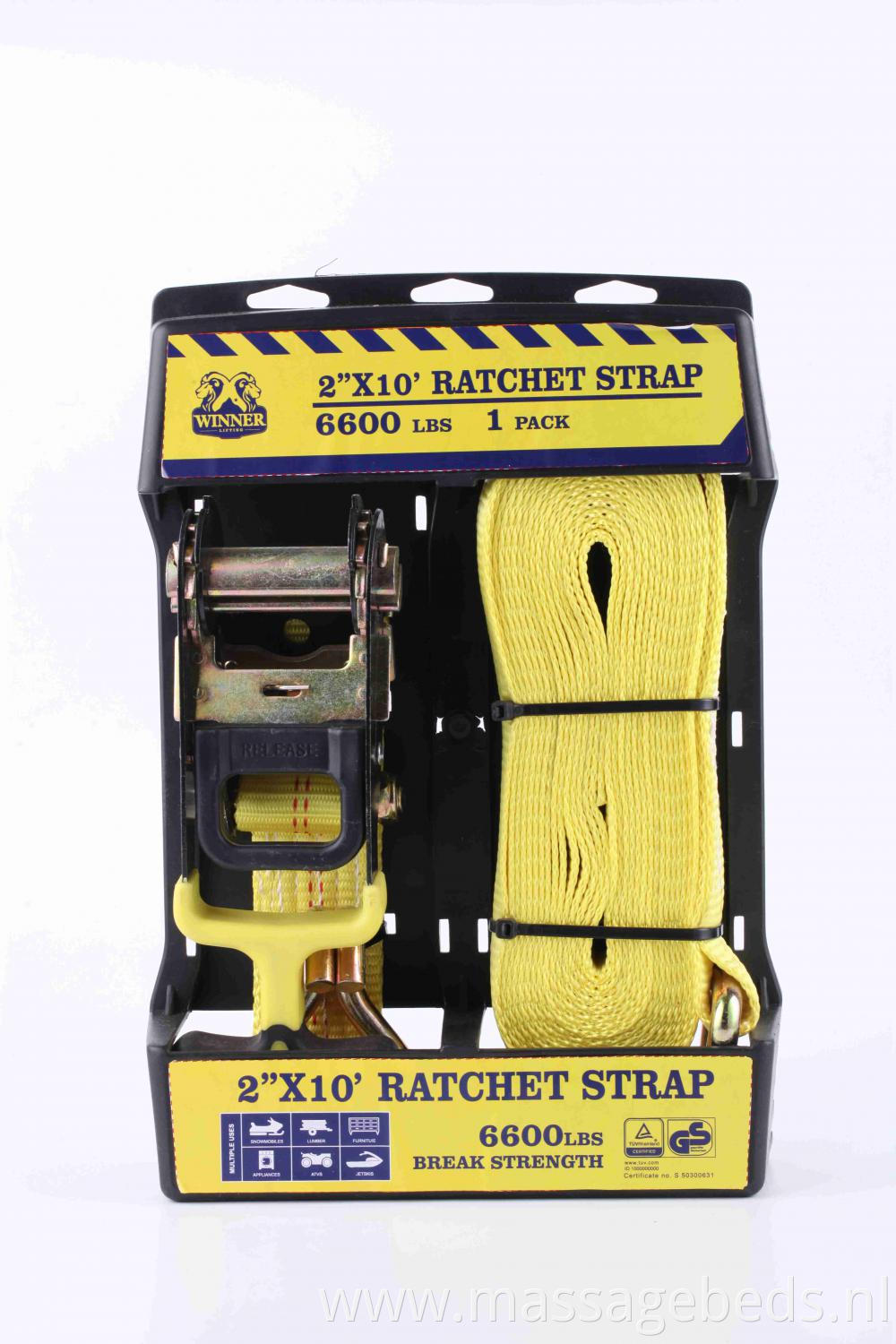 2''X10' Ratchet Buckle Strap Kit